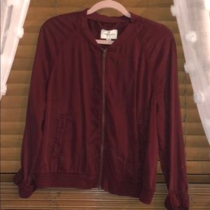 Maroon jacket